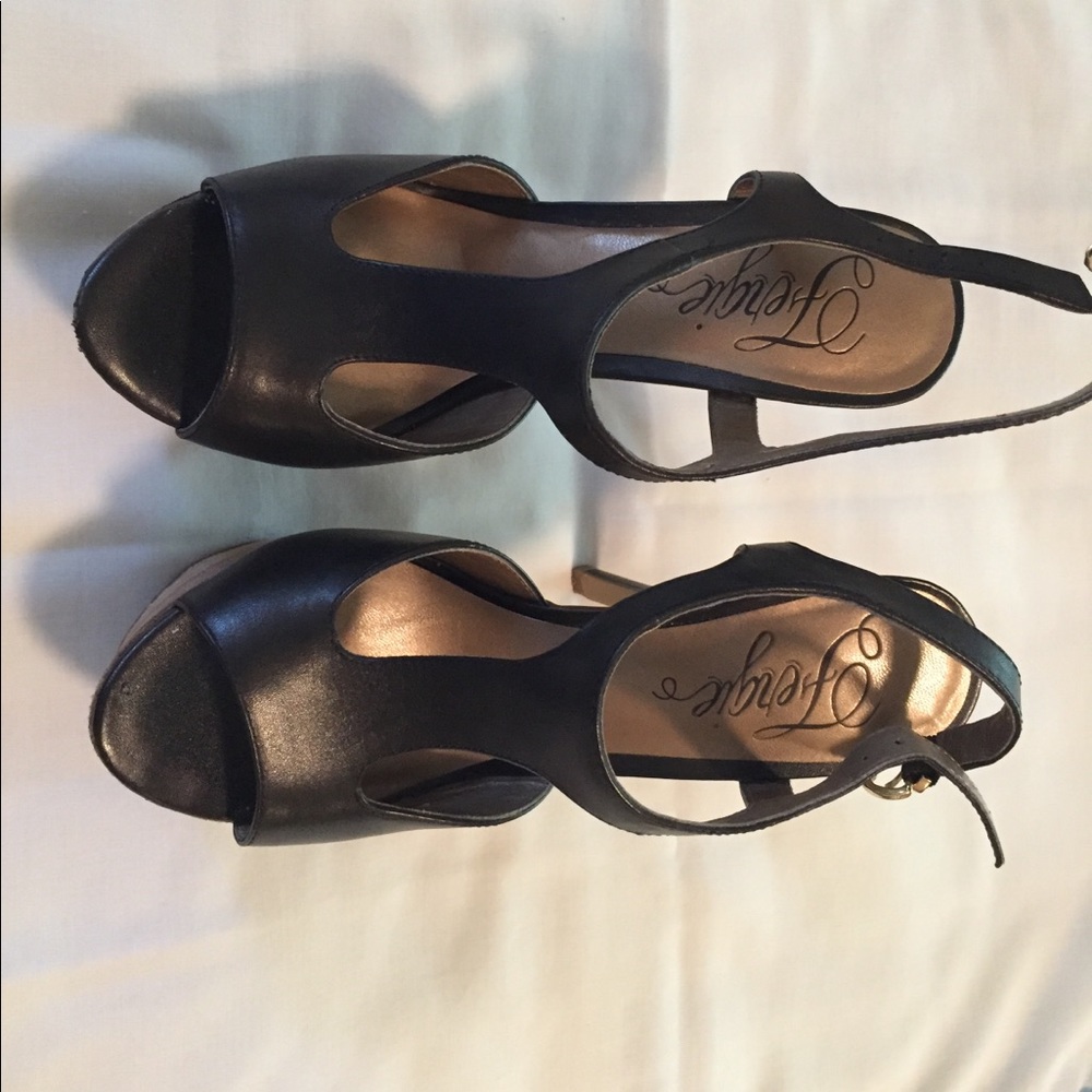 Fergi Black Platforms